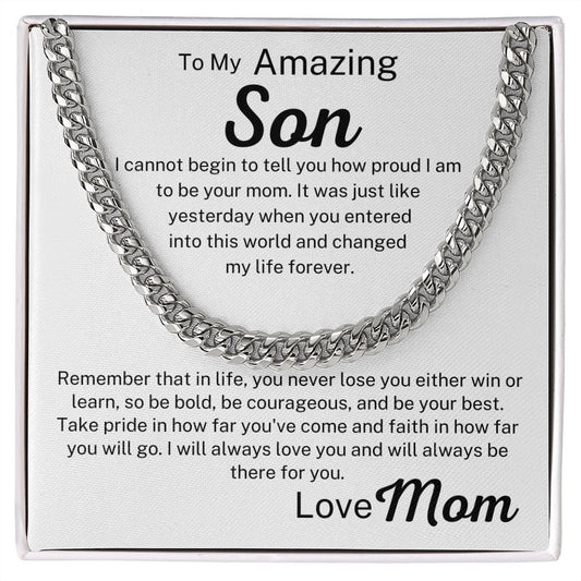 To My Son - Take Pride in How Far You've Come