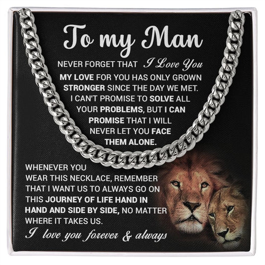 To My Man_Hand in Hand Side by Side