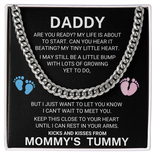 Daddy - From Bump (Black with White) - ETSY