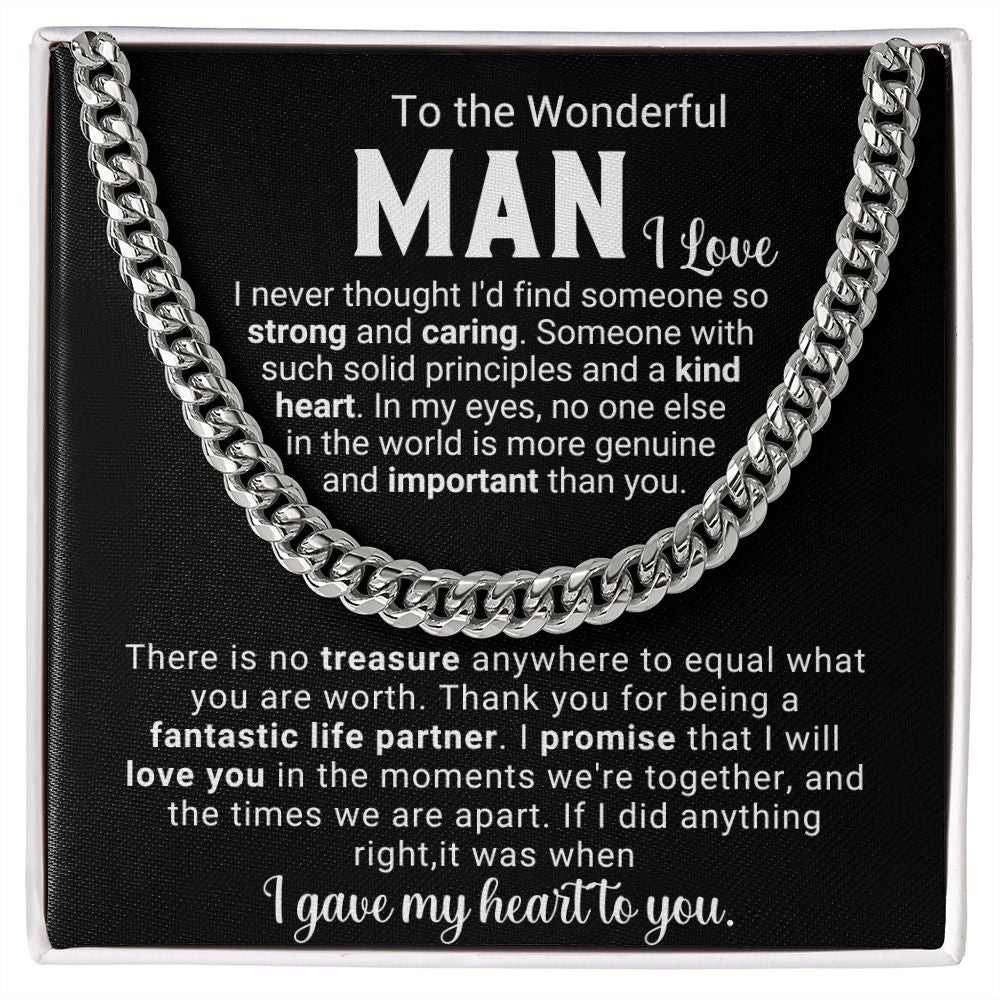 To My Man_No Treasure Equal Your Worth