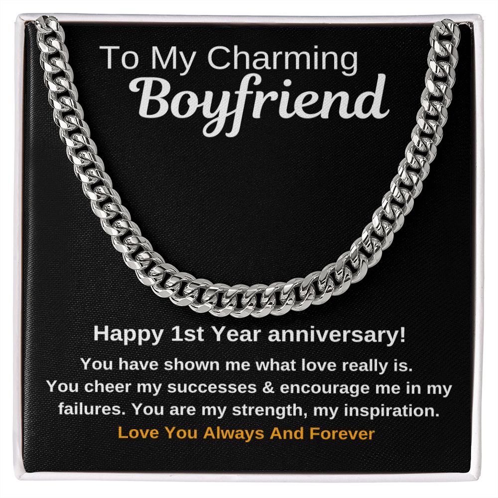 To My Charming Boyfriend - You are My Strength and My Inspiration
