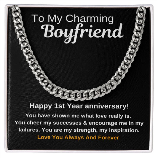 To My Charming Boyfriend - You are My Strength and My Inspiration