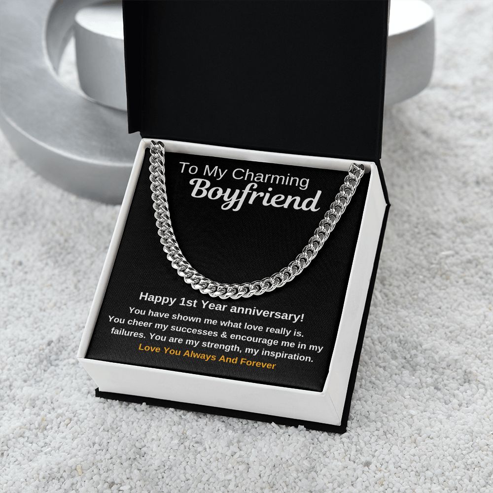 To My Charming Boyfriend - You are My Strength and My Inspiration