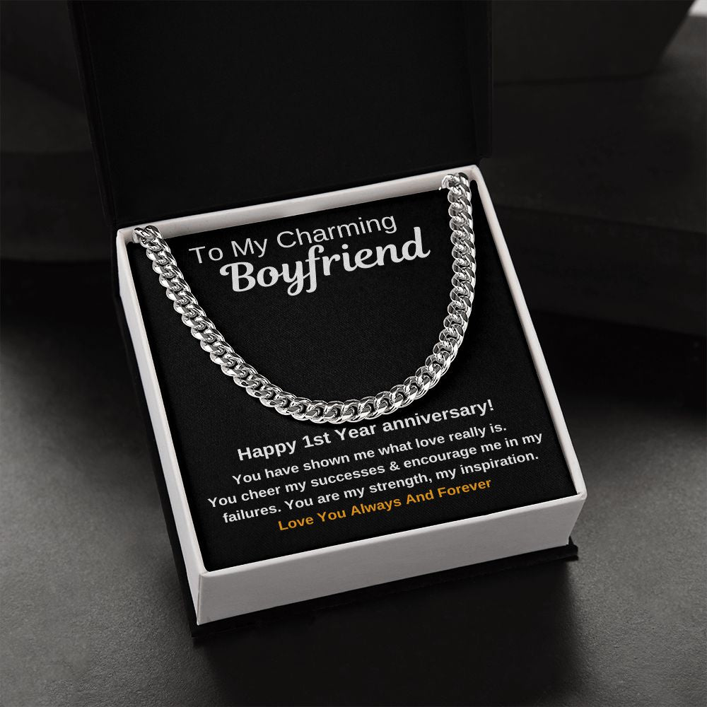 To My Charming Boyfriend - You are My Strength and My Inspiration