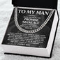 To My Man - Promise Necklace (ETSY)