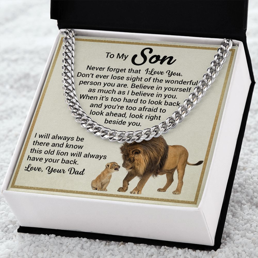 To My Son - Old Lion Will Always Have Your Back