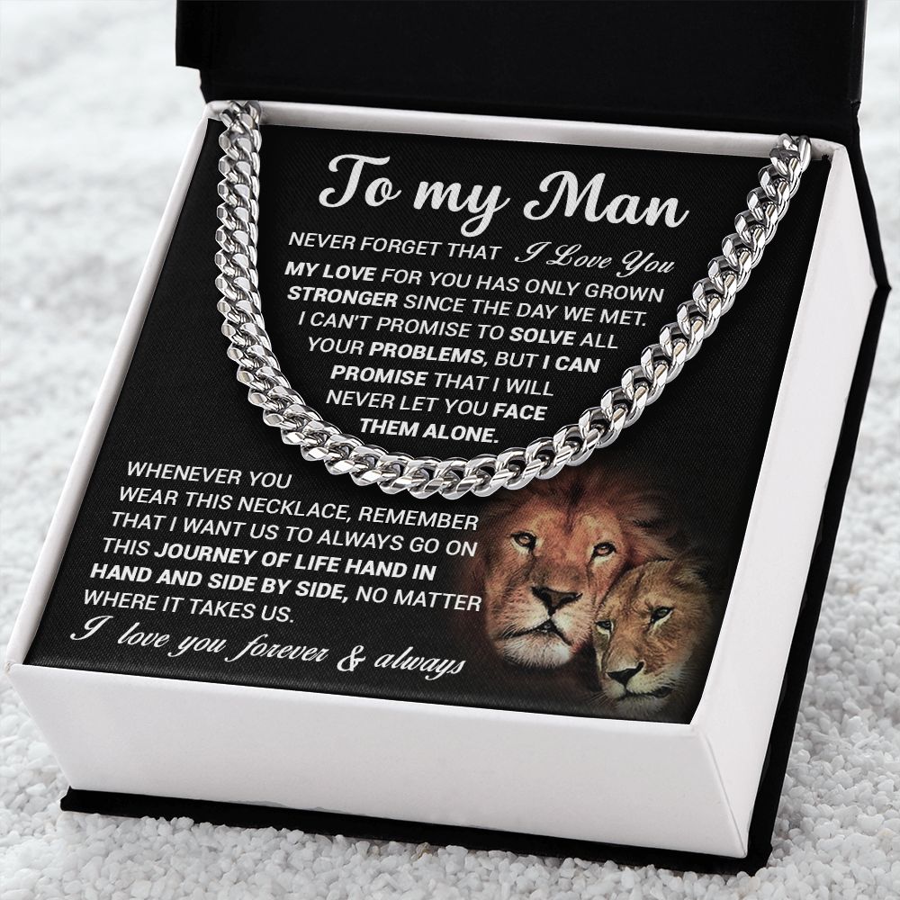 To My Man_Hand in Hand Side by Side
