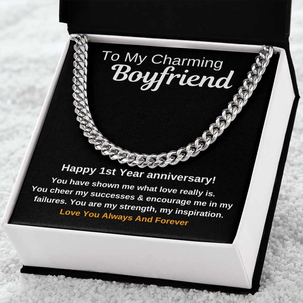 To My Charming Boyfriend - You are My Strength and My Inspiration