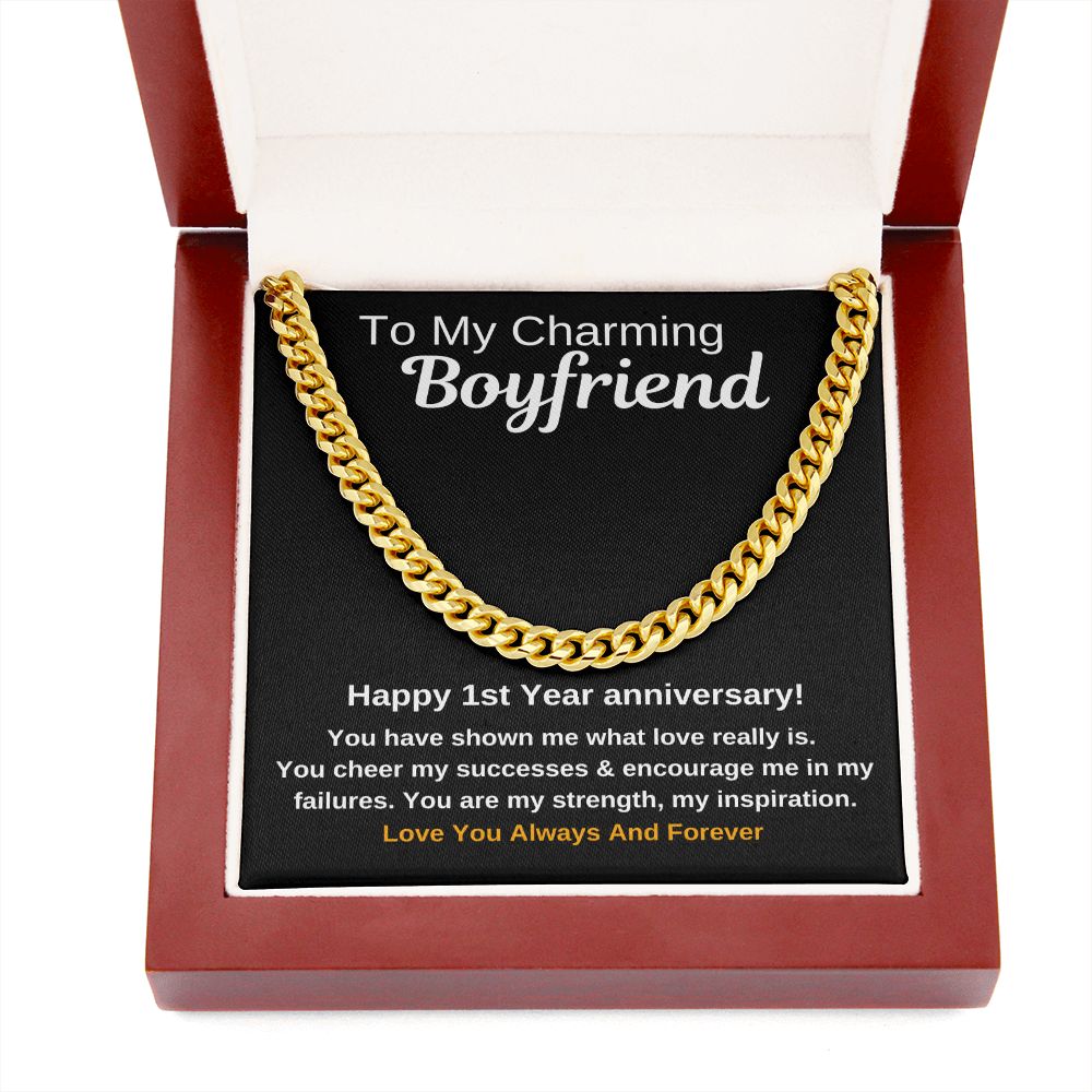 To My Charming Boyfriend - You are My Strength and My Inspiration