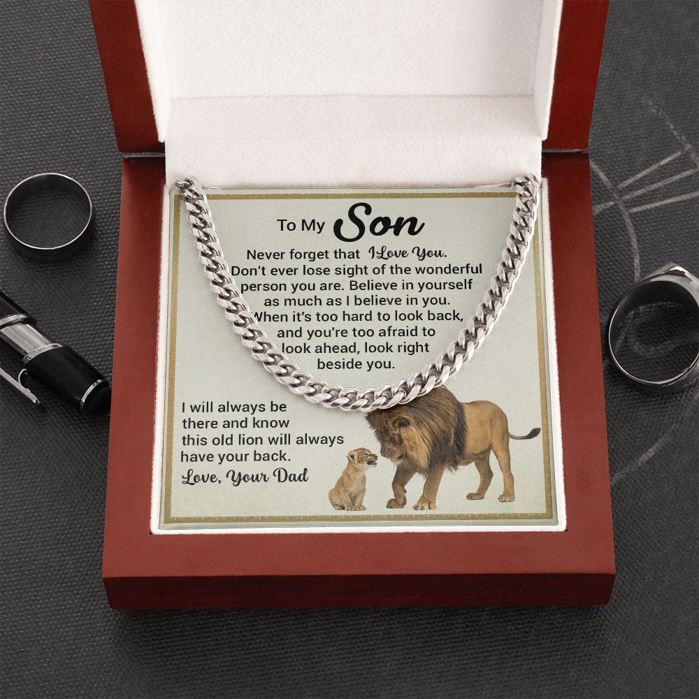 To My Son - Old Lion Will Always Have Your Back