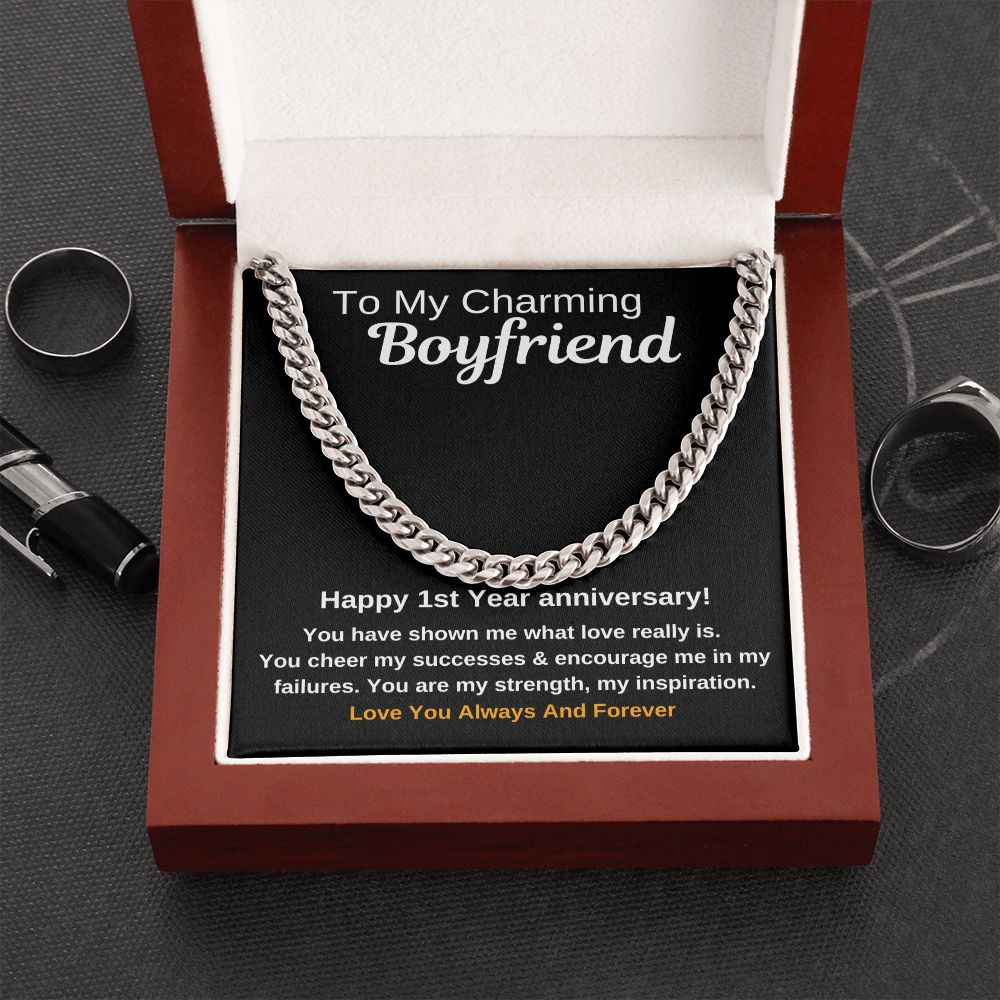 To My Charming Boyfriend - You are My Strength and My Inspiration