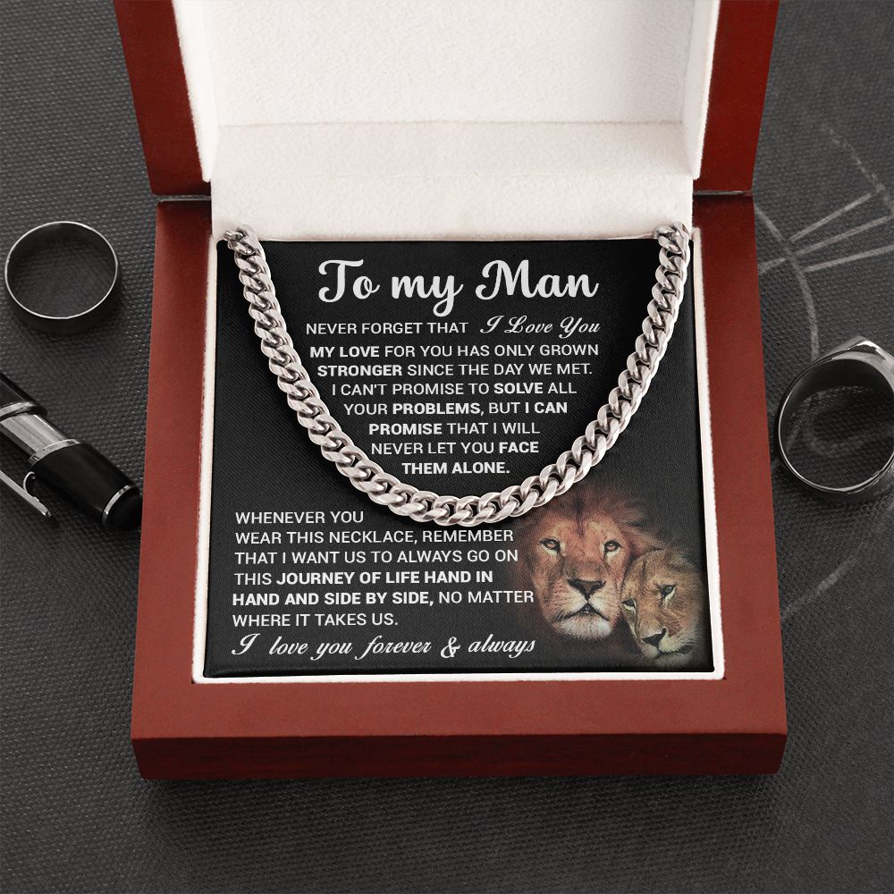 To My Man_Hand in Hand Side by Side