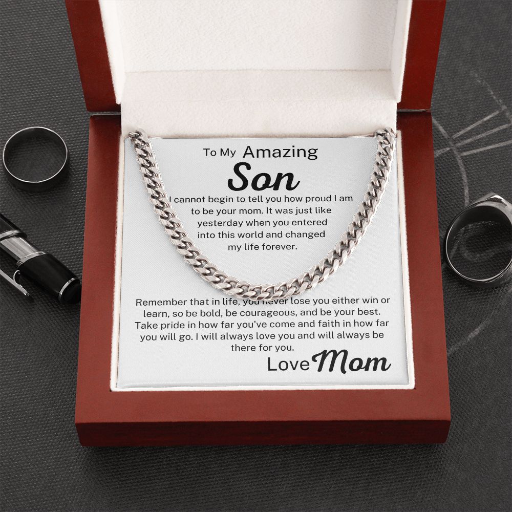 To My Son - Take Pride in How Far You've Come