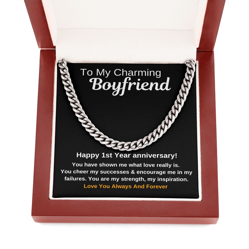 To My Charming Boyfriend - You are My Strength and My Inspiration