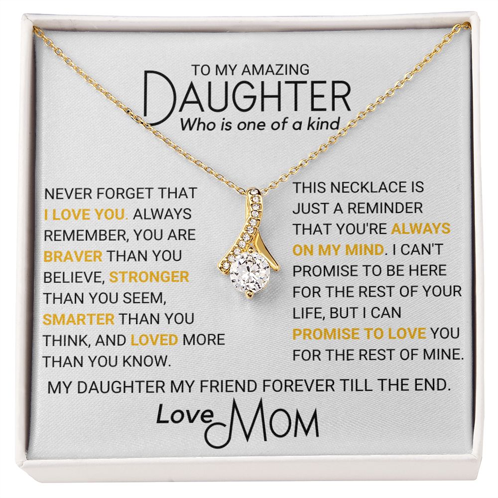 To My Daughter - One of A Kind-Promise to Love