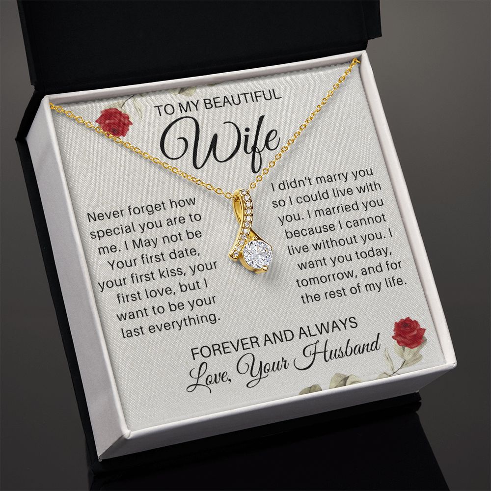 To My Wife - Forever and Always - roseersion_Alluringbeauty (ETSY)