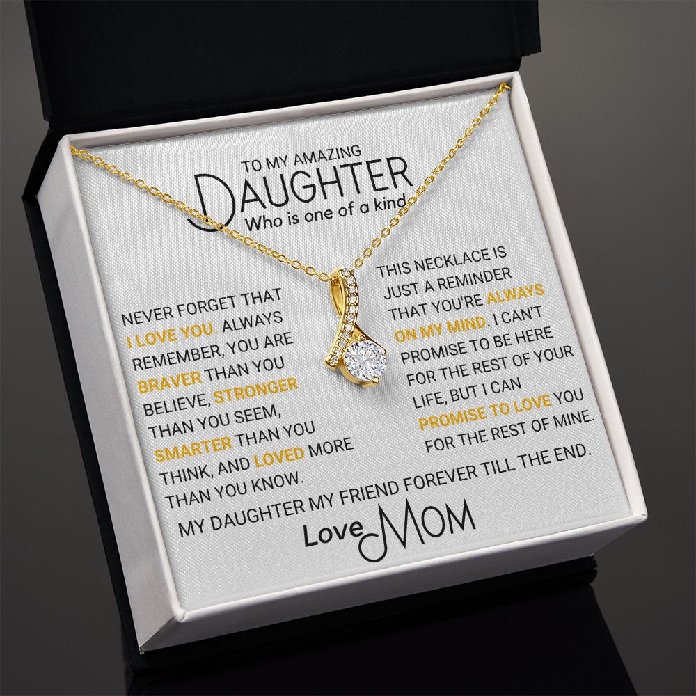 To My Daughter - One of A Kind-Promise to Love