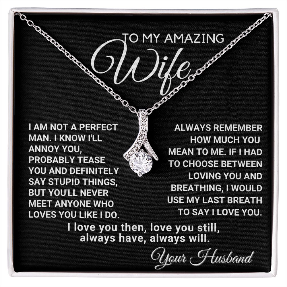 To My Wife - Always Remember How Much You Mean to Me