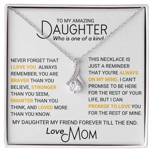 To My Daughter - One of A Kind-Promise to Love
