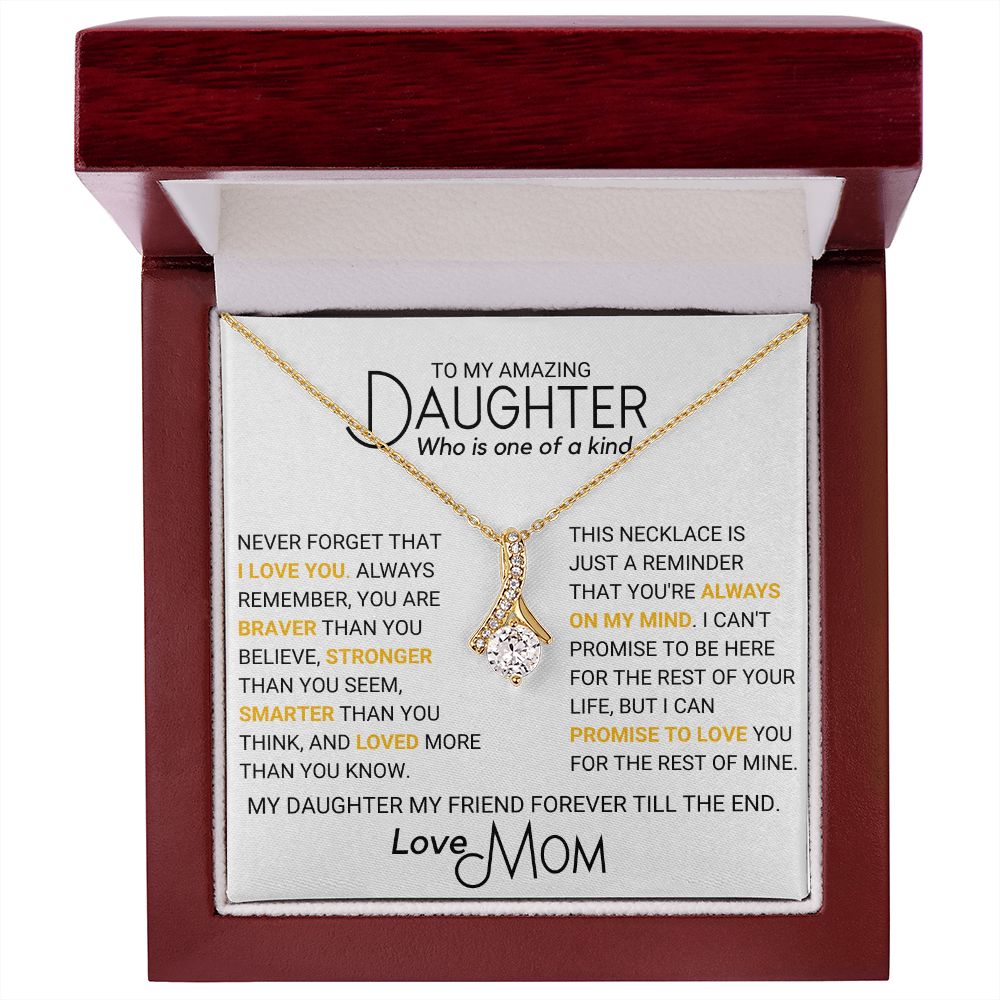 To My Daughter - One of A Kind-Promise to Love