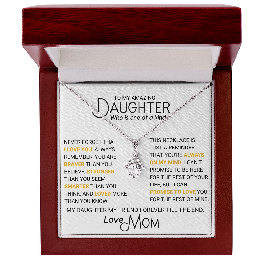 To My Daughter - One of A Kind-Promise to Love