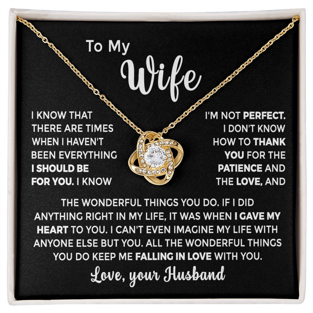 To My Wife - All the Wonderful Things You Do