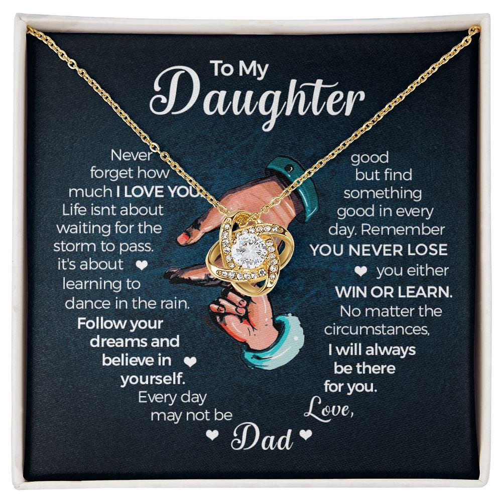 To My Daughter From Dad - Follow Your Dreams (ETSY)
