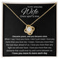 To My Wife - I Became Yours  (ETSY)