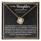 To My Daughter From Dad - Remember Your Dreams and Work Hard (ETSY)