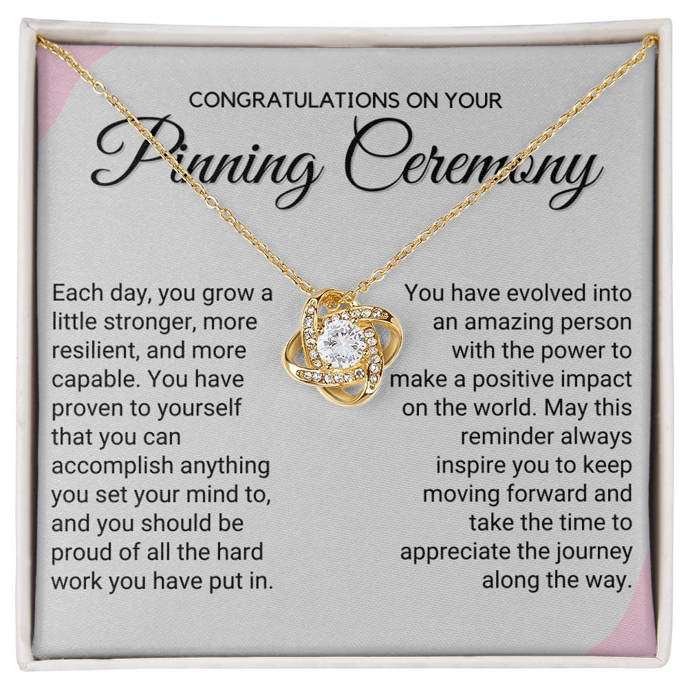 Congratulations Pinning Ceremony - Each Day You Grow a Little Stronger (ETSY)