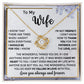 To My Wife - I Am Not Perfect (ETSY)
