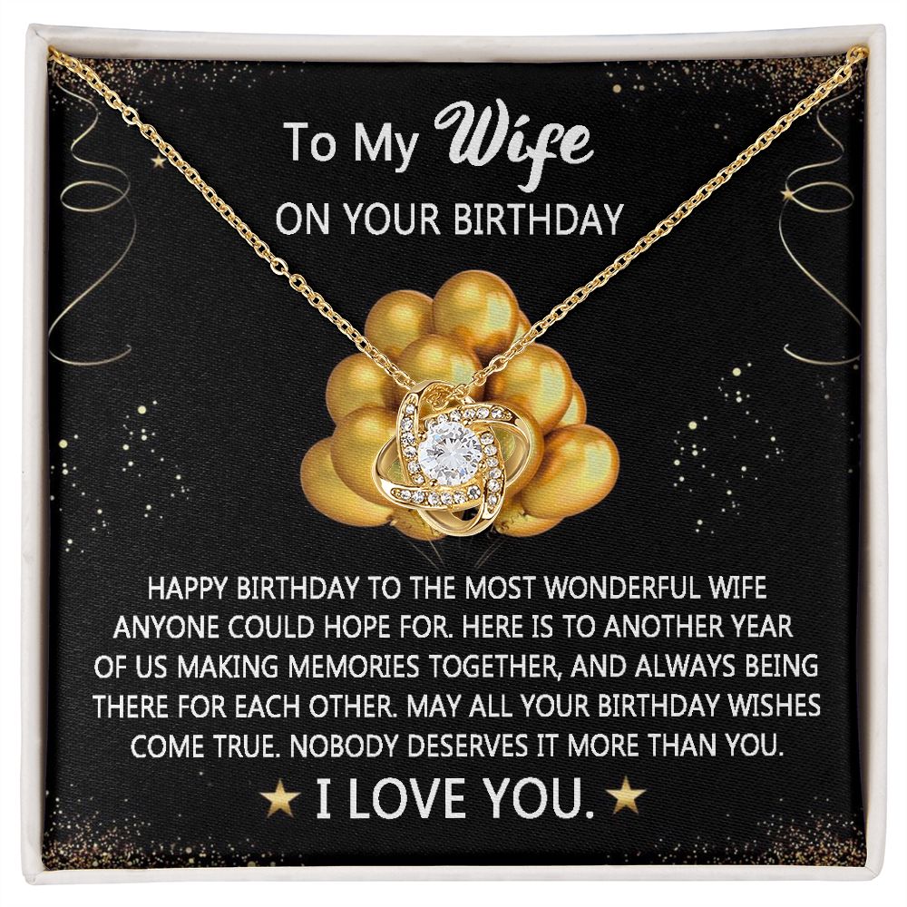To My Wife - On Your Birthday