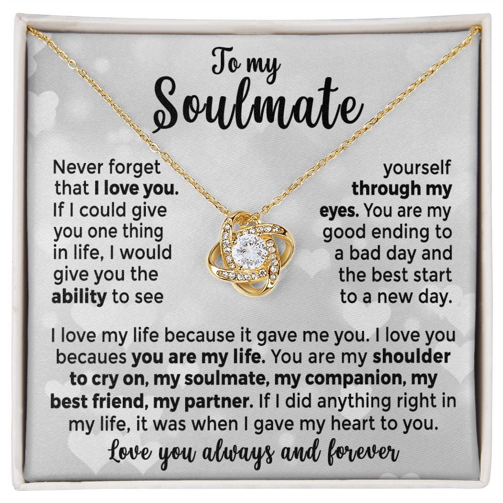 To My Wife - You are the My Life (ETSY)