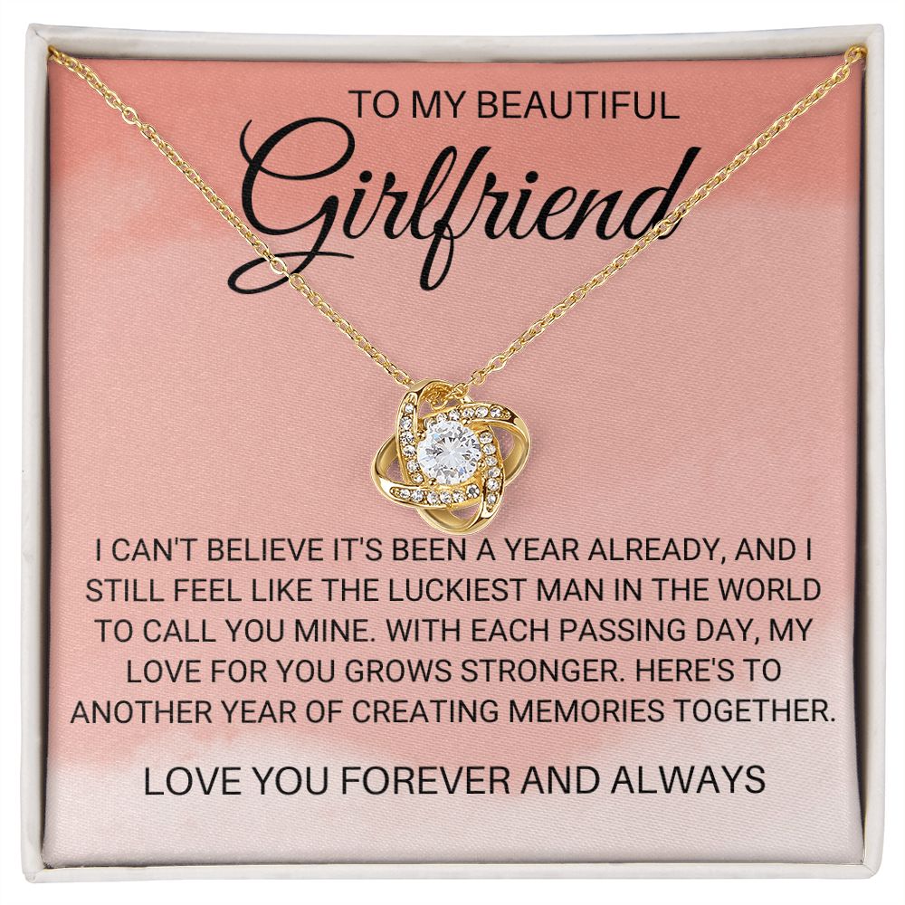 To My Girlfriend - One Year Anniversary(3) (ETSY)