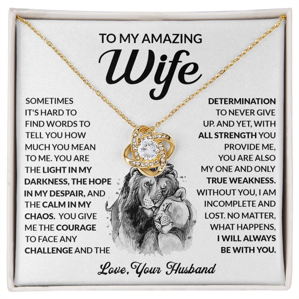 To My Wife_Calm In My Chaos