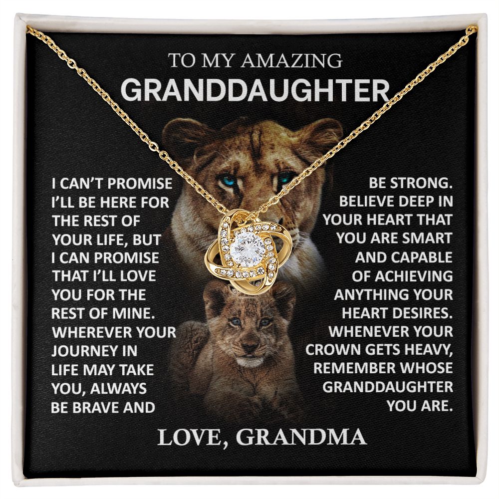 To My Granddaughter - Believe Deep in Your Heart