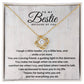 To My Bestie - Because of You I Cry a Little Less (SH)