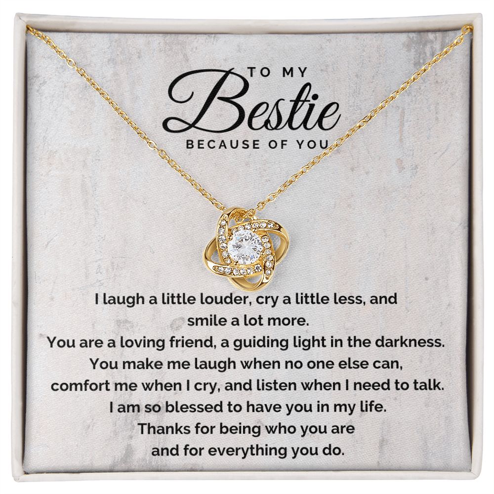 To My Bestie - Because of You I Cry a Little Less (SH)
