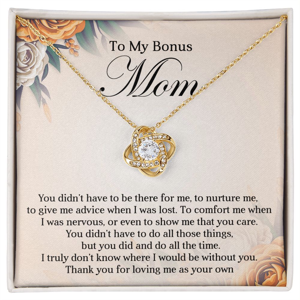 To My Bonus Mom-Thank You For Loving Me as Your Own