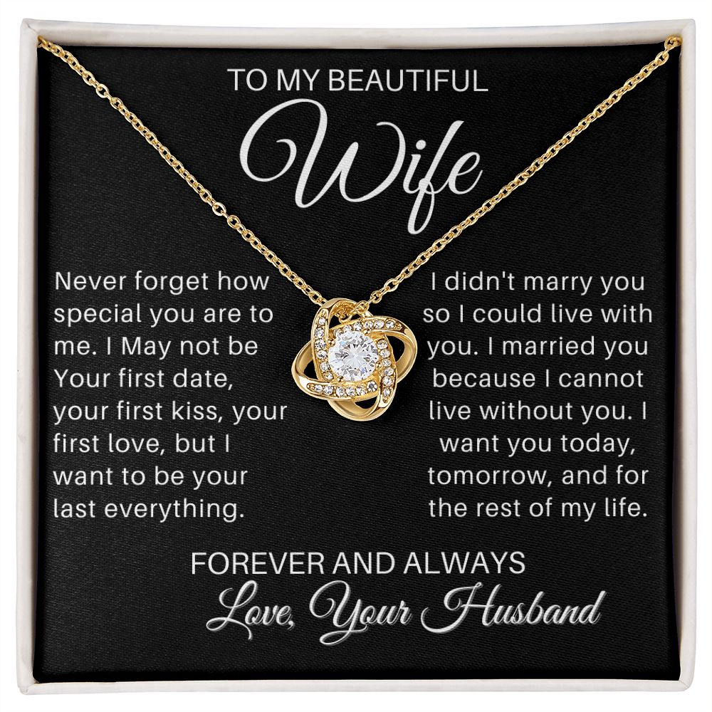 To My Wife - I Cannot Live Without You