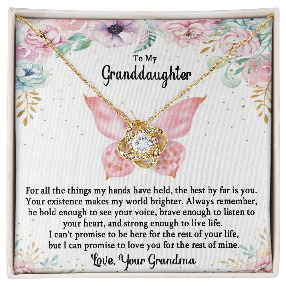 To My Granddaughter-Your Existence Makes My World Brighter