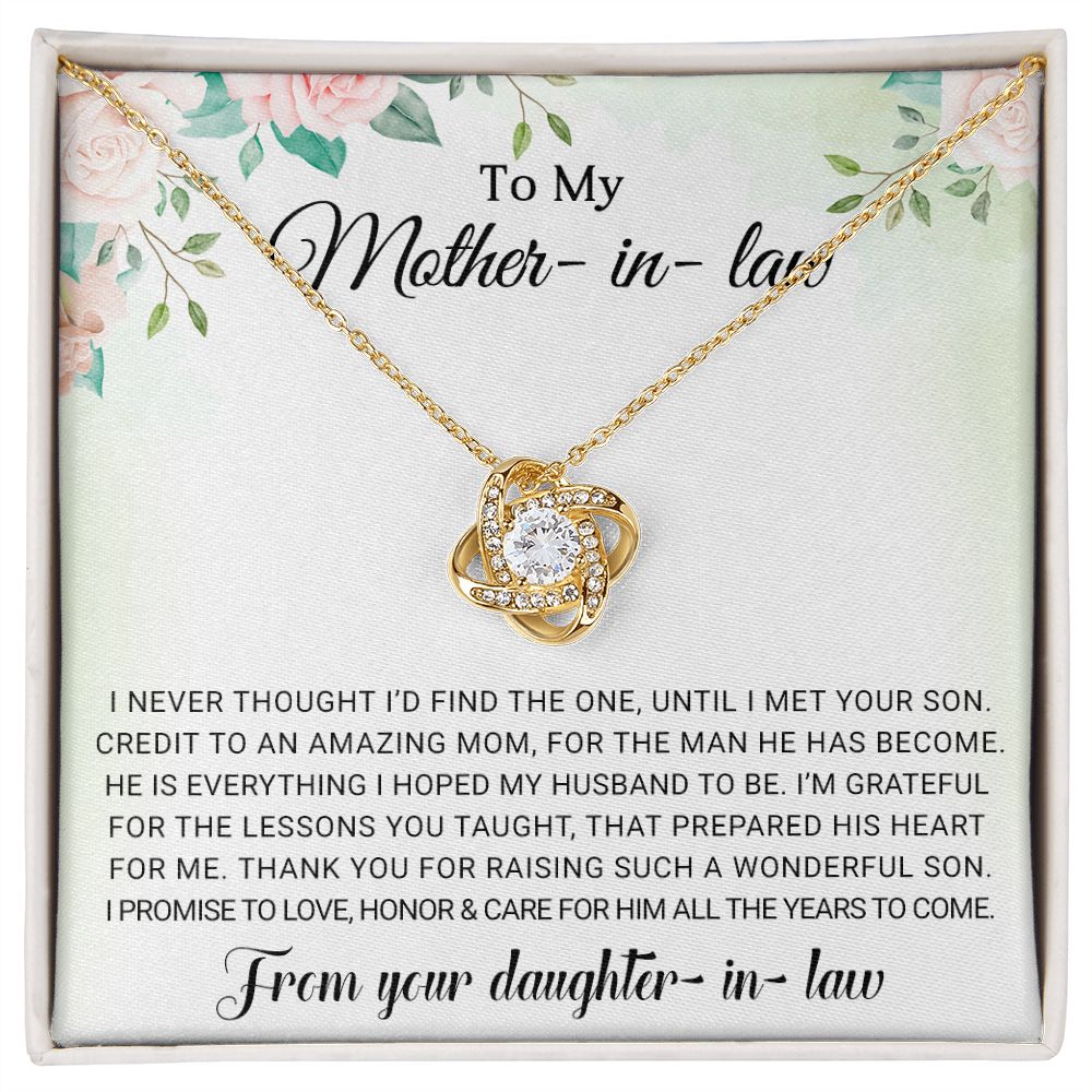 To My Mother-in-law - Thank You For Raising