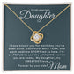 To My Daughter - Each Hug Each Tear (ETSY)