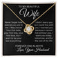 To My Wife - Forever and Always - blackversion (ETSY)