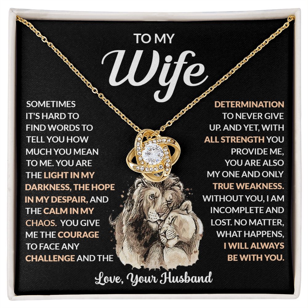 To My Wife_Calm In My Chaos