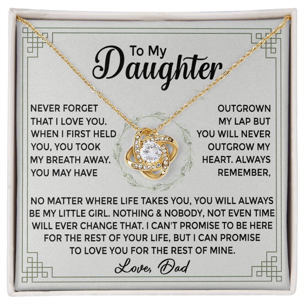 To My Daughter - From Dad Promise to Love You