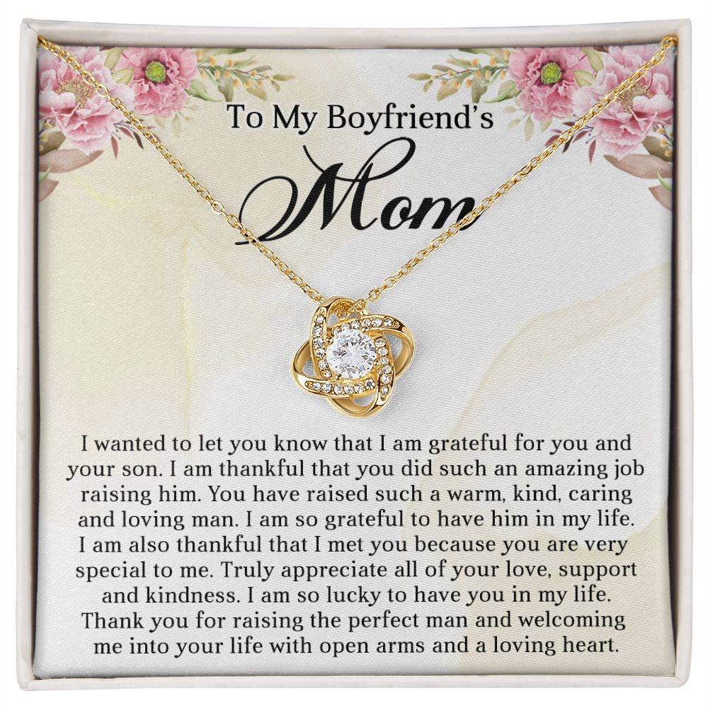 To My Boyfriend's Mom-I Am Grateful For You