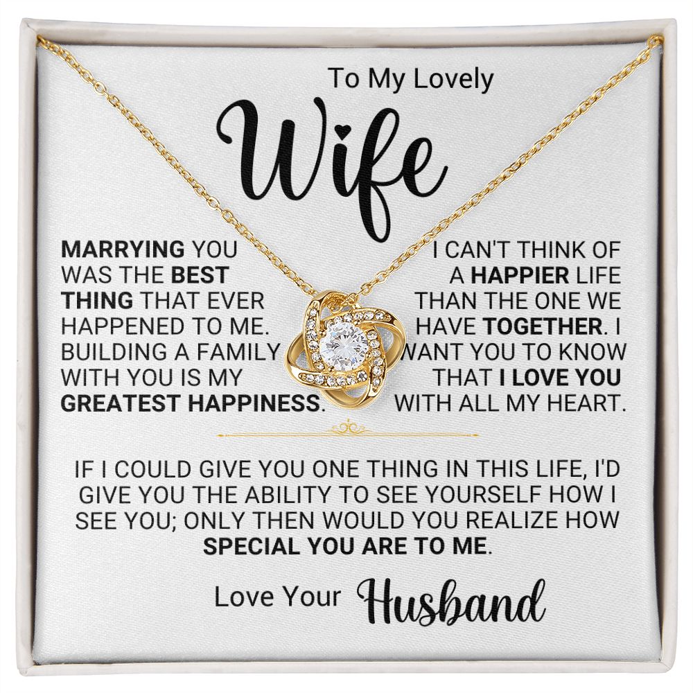 To My Wife_Marrying You Was The Best Thing