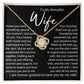 To My Wife - Your Love Has Lifted Me Up (ETSY)