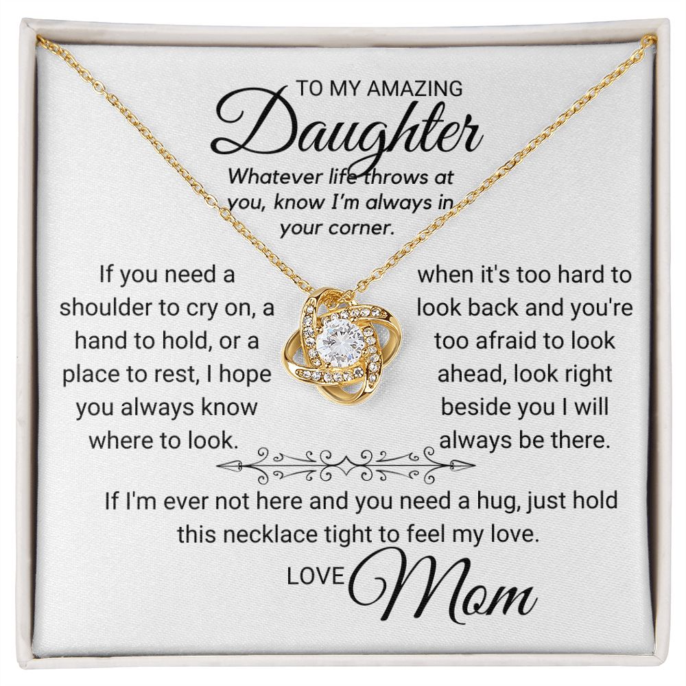 To My Daughter - If You Need a Shoulder to Cry On